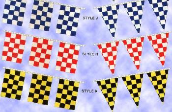 POLY CHECKER PENNANTS